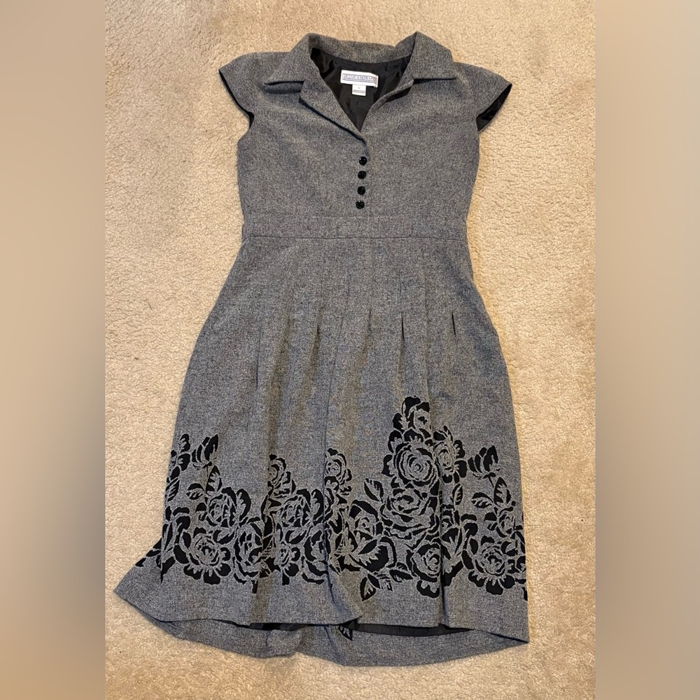 Grey Sleeveless Dress, Slightly Used